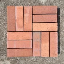 brown antique basket weave tenger pavers 65mm